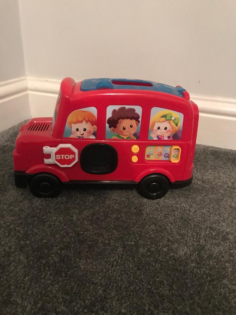 vtech alphabet learning bus